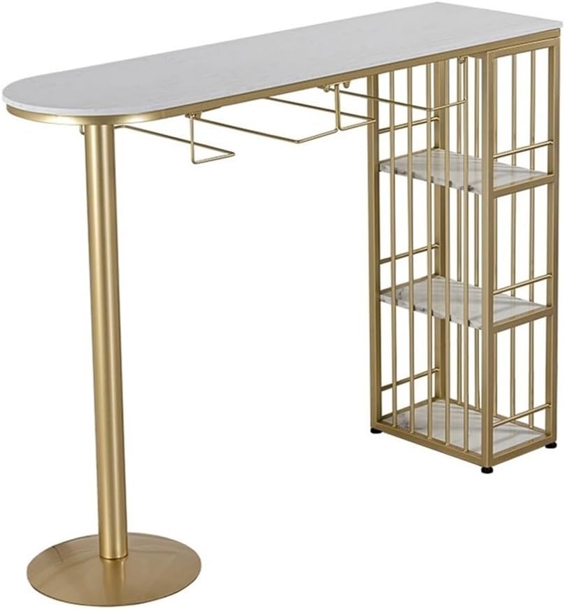 カウンター シンプルな大理石のバーテーブル、ホームレジャー、ライト